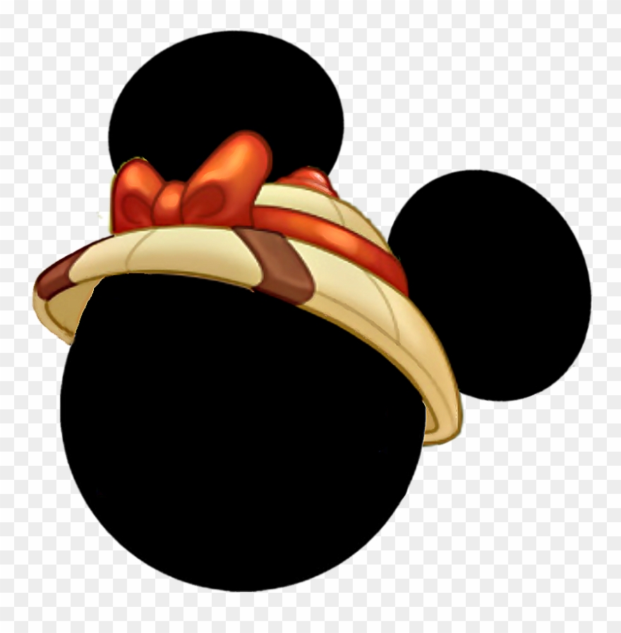 Minnie Mouse Heads Clipart - Minnie Mouse Safari Head - Png Download