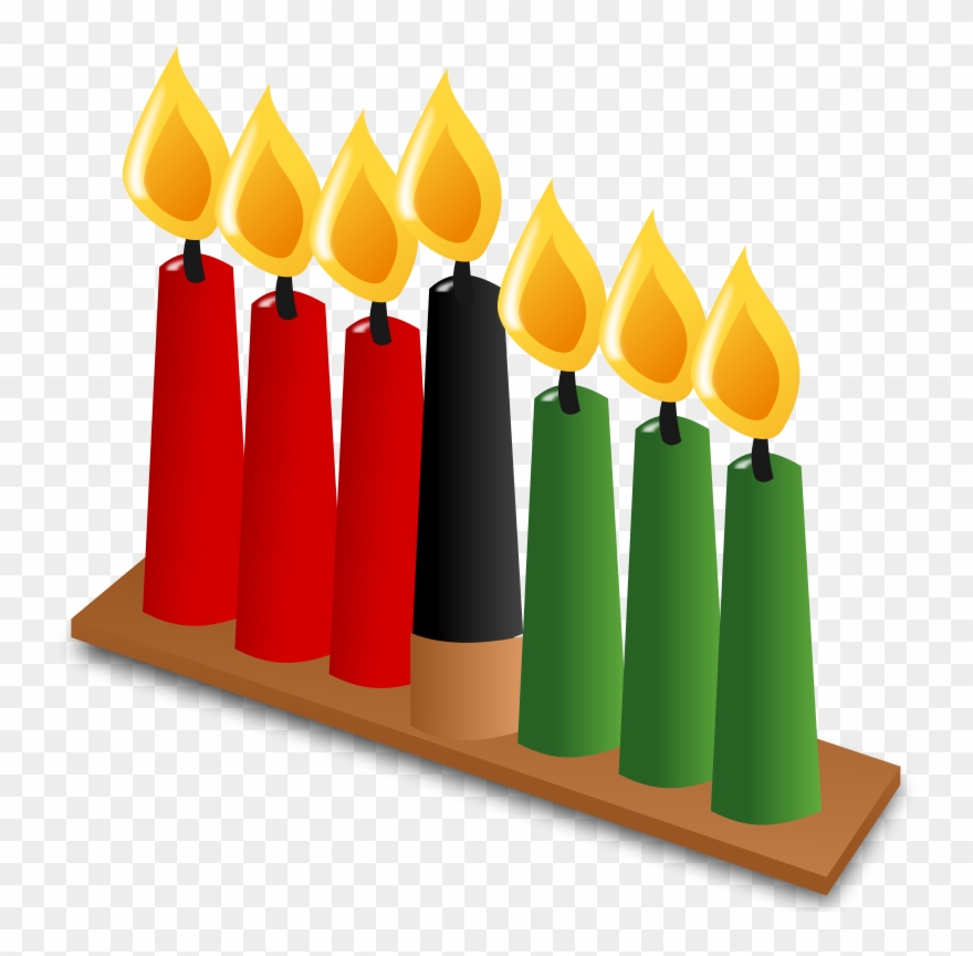 Kwanzaa Candle Clip Art - Png Download