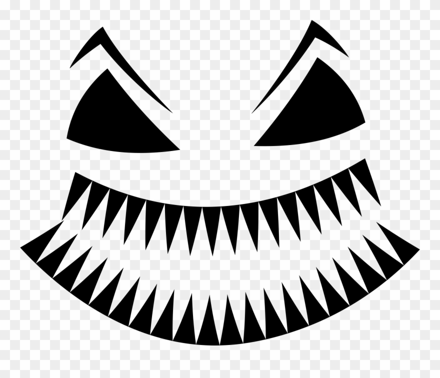 Sticker Inch Size Label Handbag - Silhouette Jack O Lantern Clipart