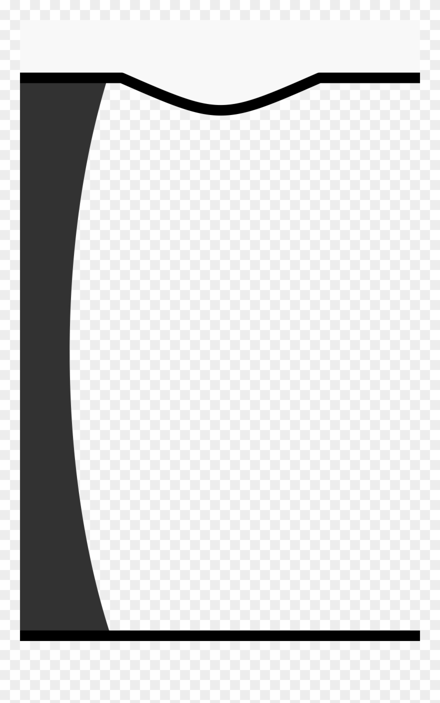 Clip Art Black And White Library File Darkgreyarch - Png Download