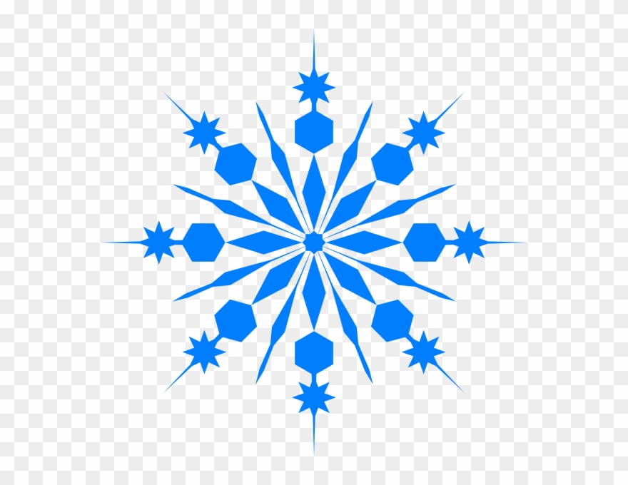 Clip Arts Related To - Transparent Background Snowflake Clipart - Png Download