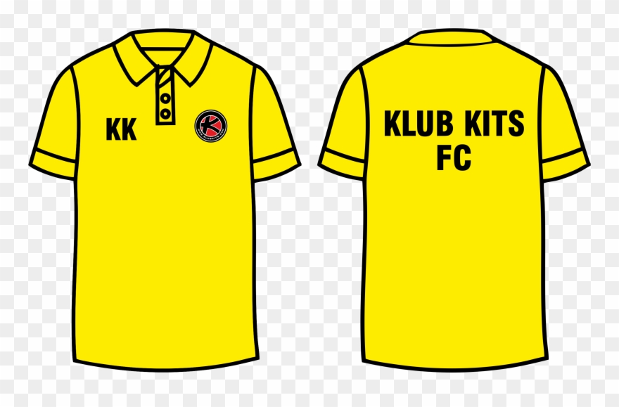 Trends For Polo Shirt Design Template Yellow - Polo Shirt Yellow Template Clipart