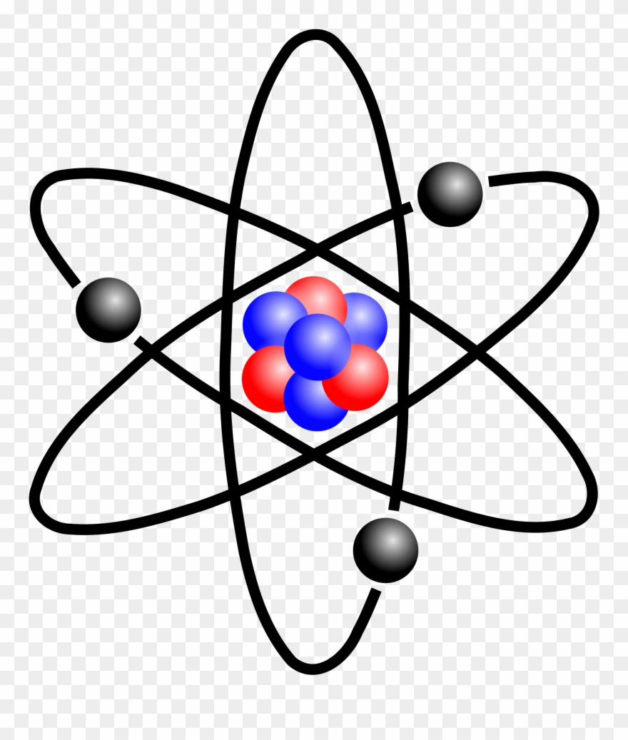 Elements Clipart Atom Element - Rutherford Atom Model Gif - Png Download
