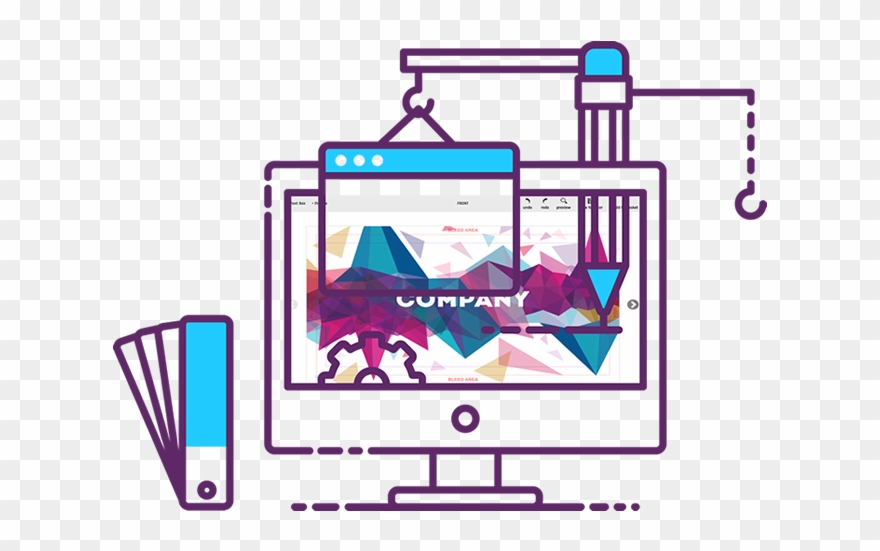 Easy 1 2 3 Online Order Processing - Web Development Clipart