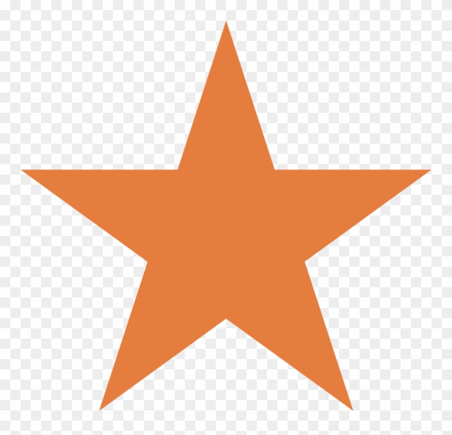 Yellow Star - Green Star White Background Clipart