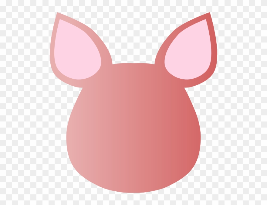 Totetude Blank Pig Face Clip Art At Vector Clip Art - Clip Art - Png Download