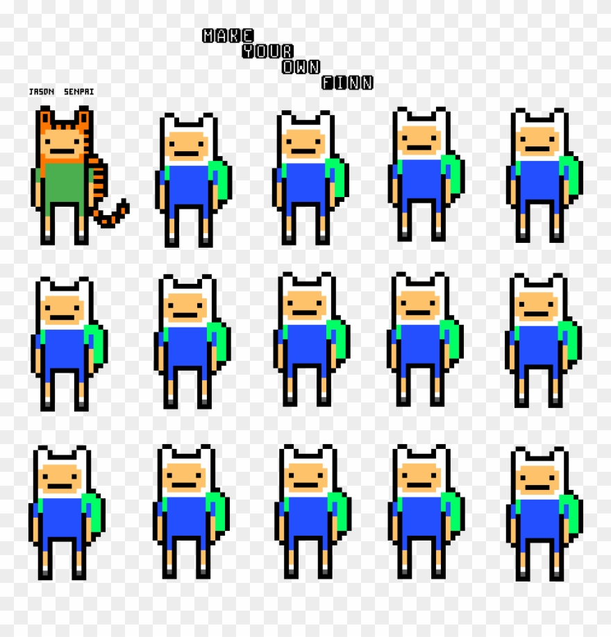 Make Your Own Finn Clipart