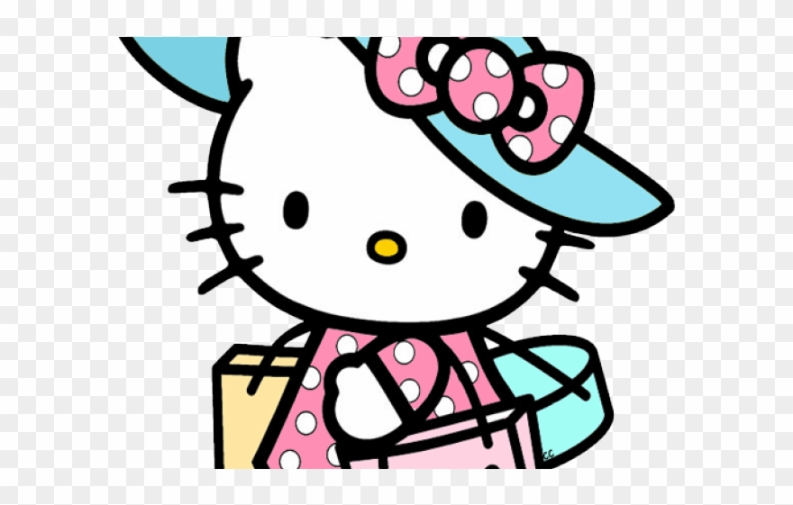 Shopping Clipart Hello Kitty - Hello Kitty Free Png Transparent Png