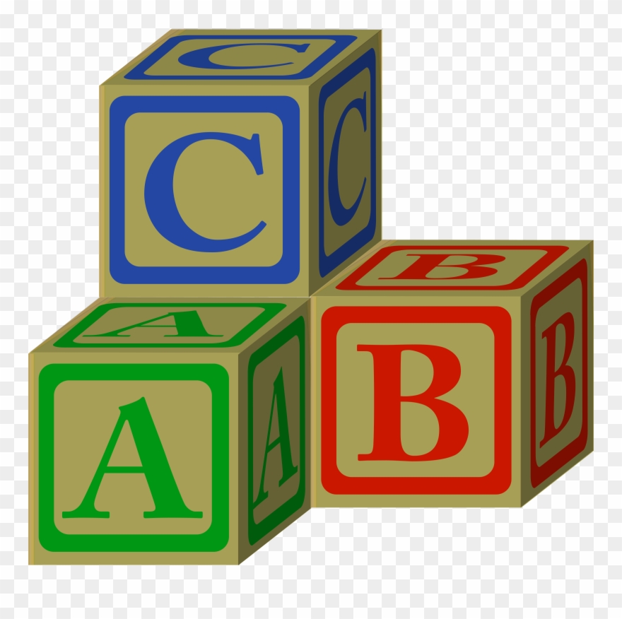 Idea - Abc Blocks Clipart - Png Download