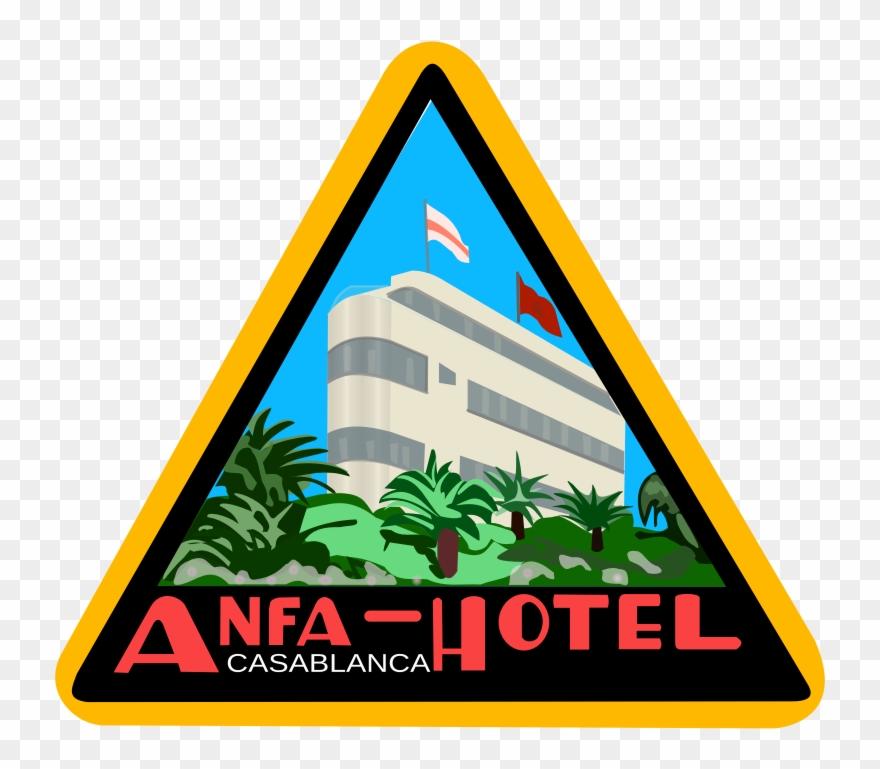 Sticker Anfa Hotel - Sticker Hotel Clipart