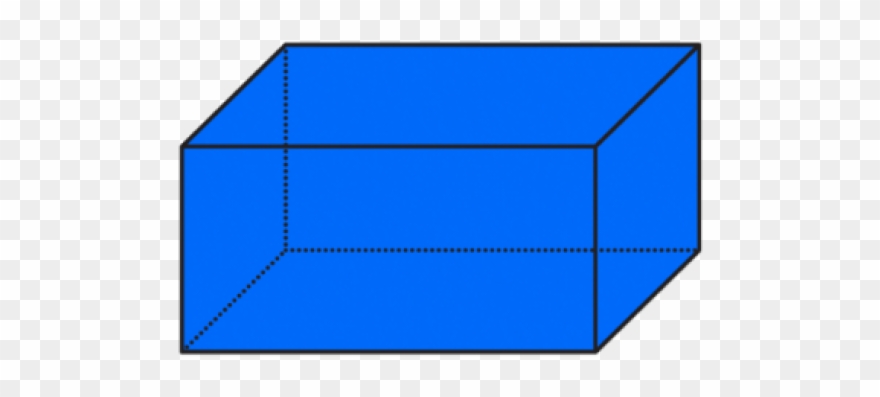 Shapes Clipart Cube - Bentuk Cuboid - Png Download