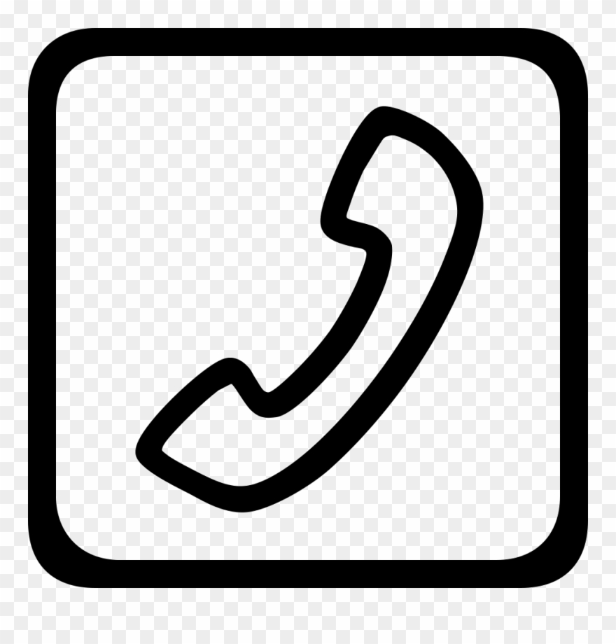 Telephone Svg Png Icon Free Download Onlinewebfonts - Phone Communication Icons Clipart