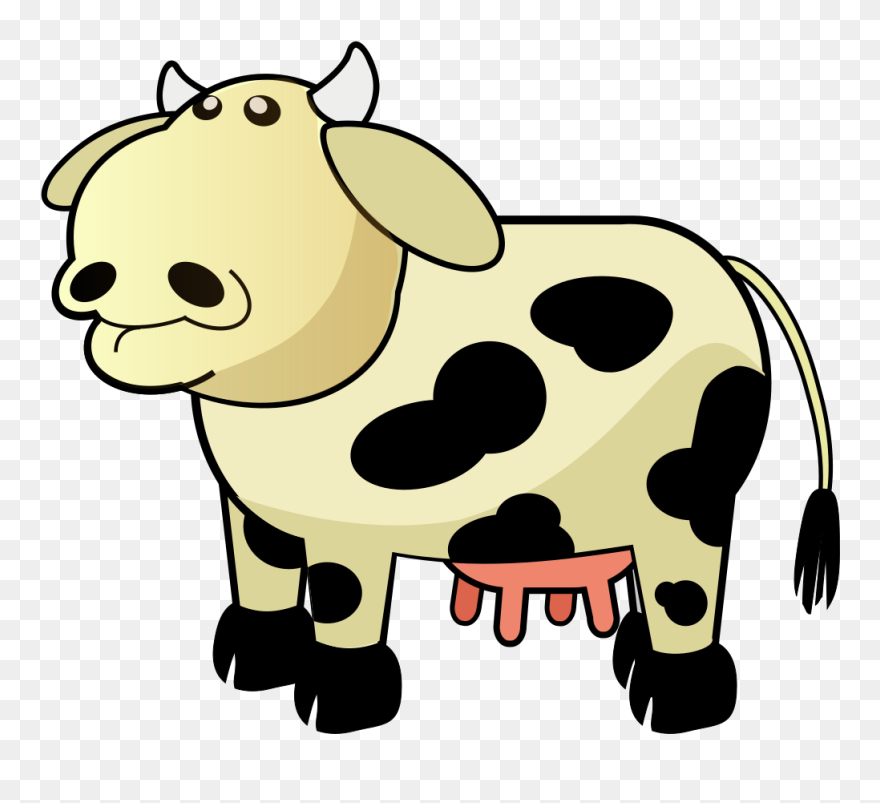 Cow Colour Clipart