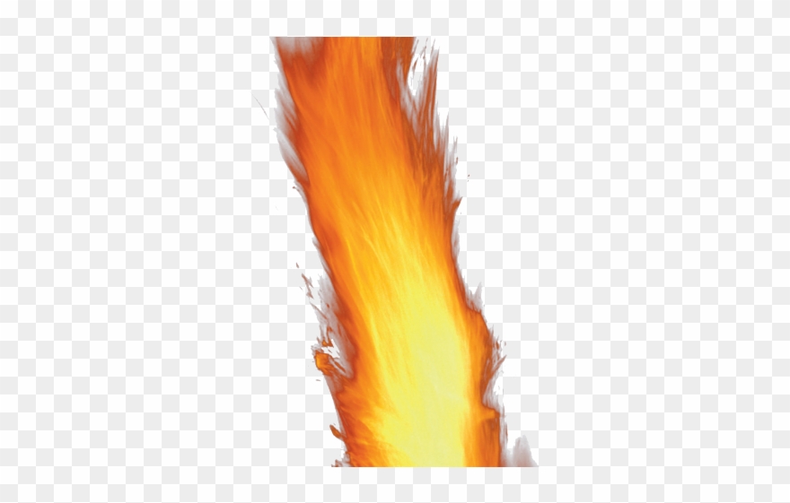 Fire Flames Clipart Tongue Fire - Flame - Png Download