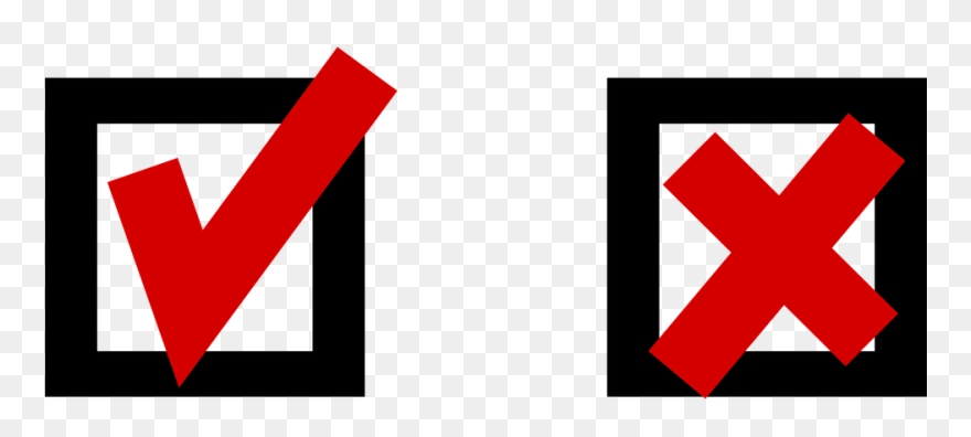 Public Domain Clip Art - Check Box Icon Red - Png Download