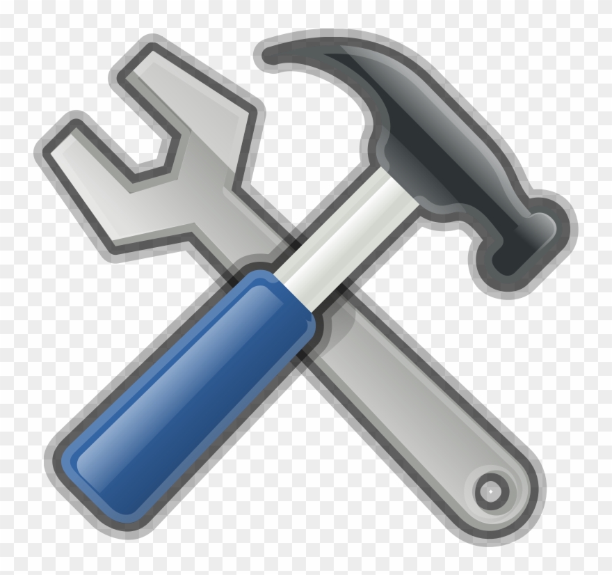 How To Set Use Andy Tools Hammer Spanner Clipart - Tools Png Transparent Png
