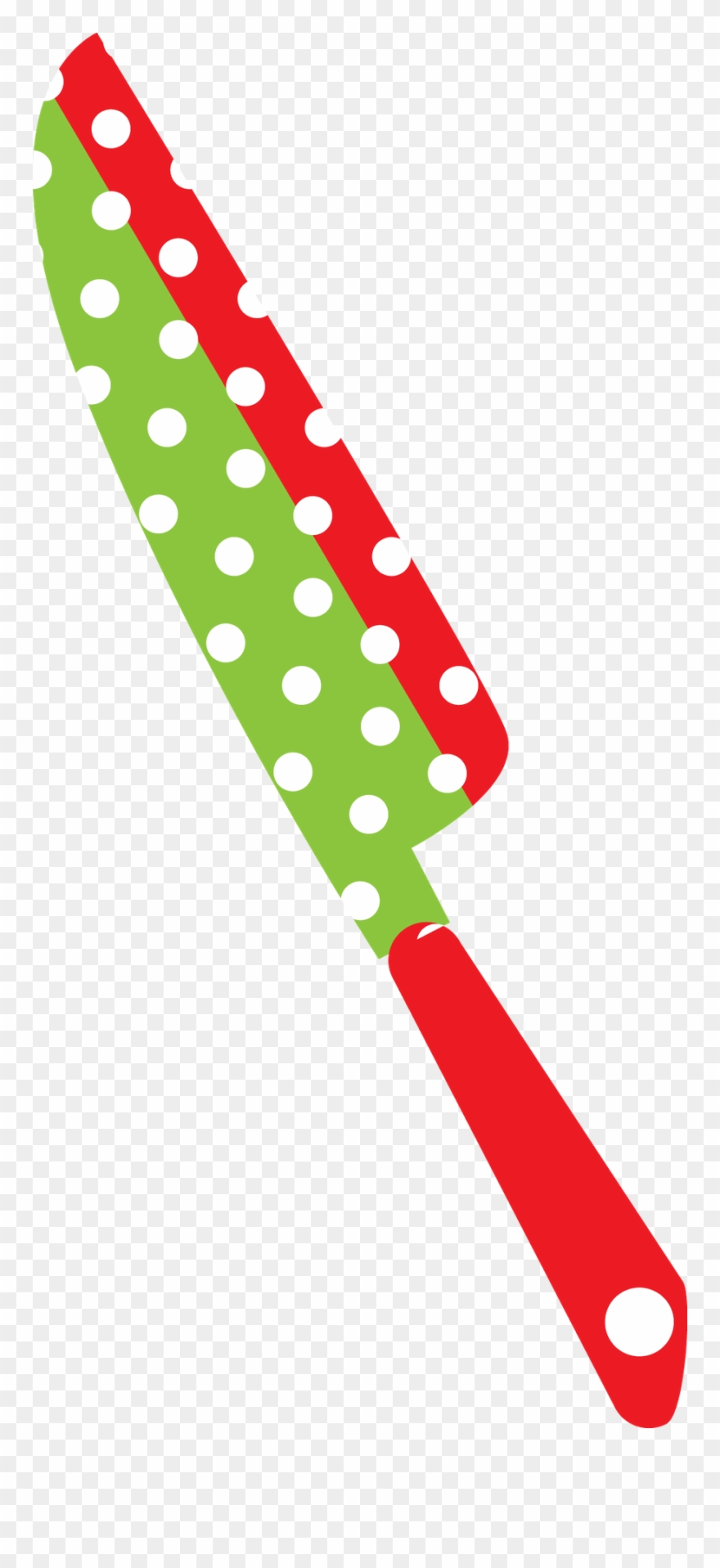 Christmas Knife Clip Art - Clip Art - Png Download