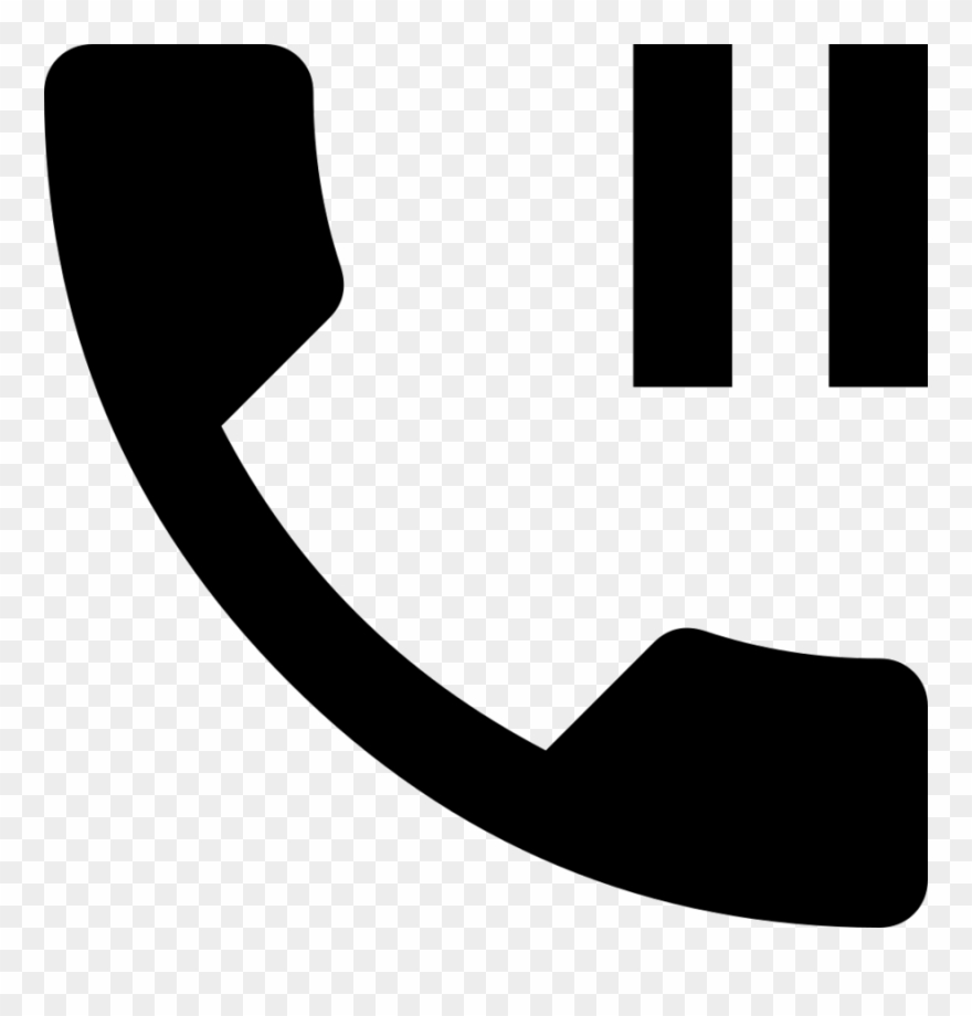 Download Icono Telefono Pausa Clipart Computer Icons - Telephone On Hold Icon - Png Download