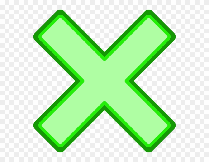 Red Cross Clipart Crossmark - Portable Network Graphics - Png Download