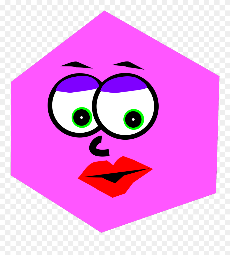 Shape Clipart Animated - Hexagon Shapes Clip Art - Png Download