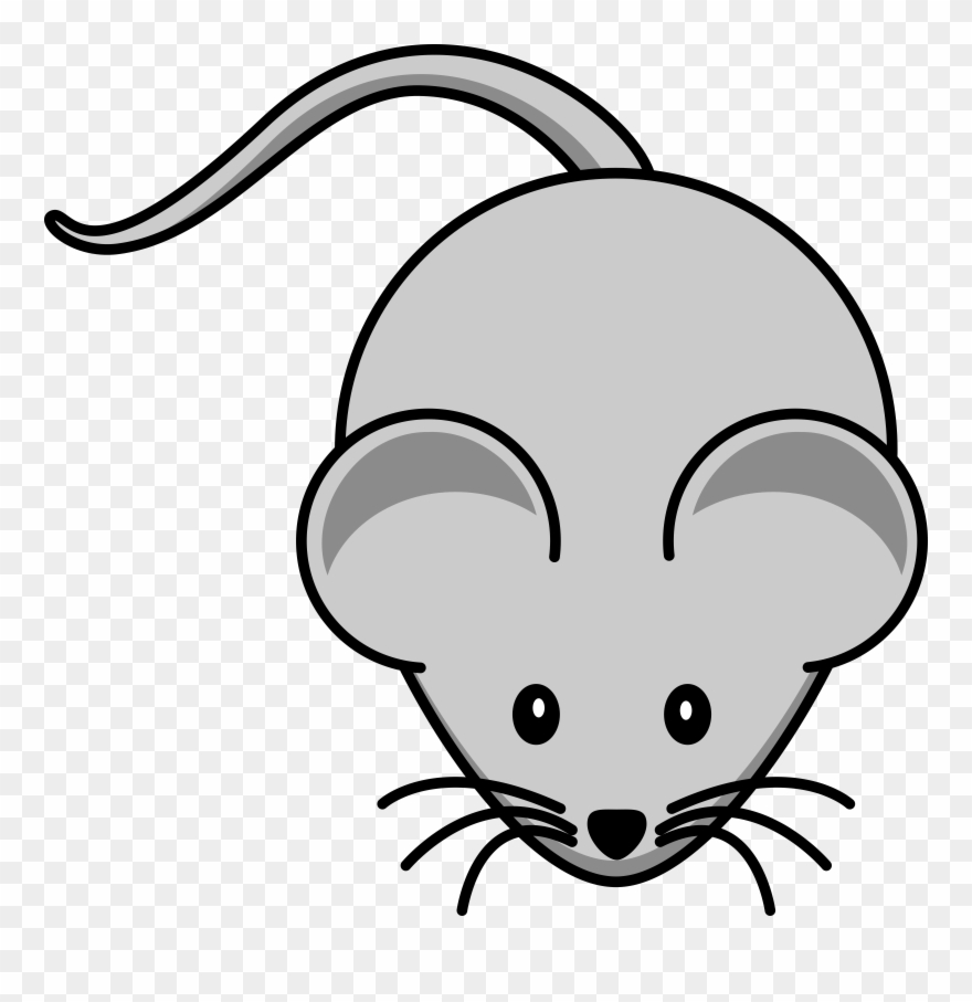Cartoon Mouse Image Group Simple - Free Clipart Mouse - Png Download