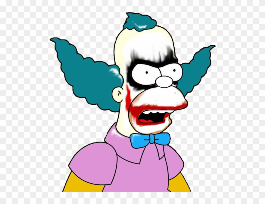 Joker Clipart Psd - Krusty The Clown Joker - Png Download