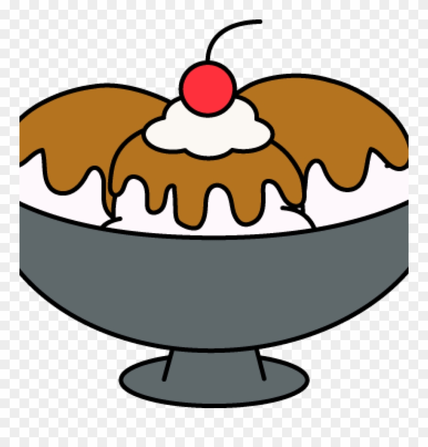 Ice Cream Clipart Ice Cream Clip Art Ice Cream Images - Clip Art Of Ice Cream Sundaes - Png Download