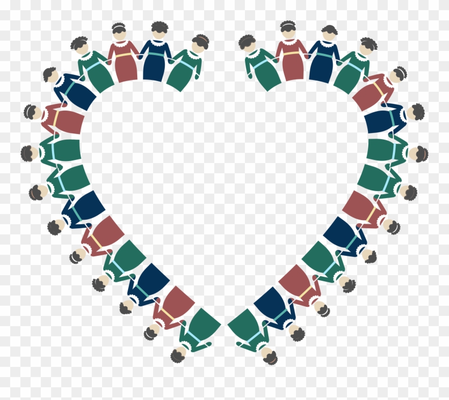 Drawing Holding Hands Woman Clip Art Women - Women Holding Hands Clipart - Png Download