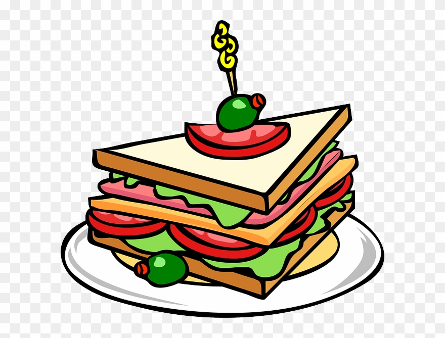 Semi Retired And Living Like A Gourmet Sandwich - Sandwich Clip Art - Png Download