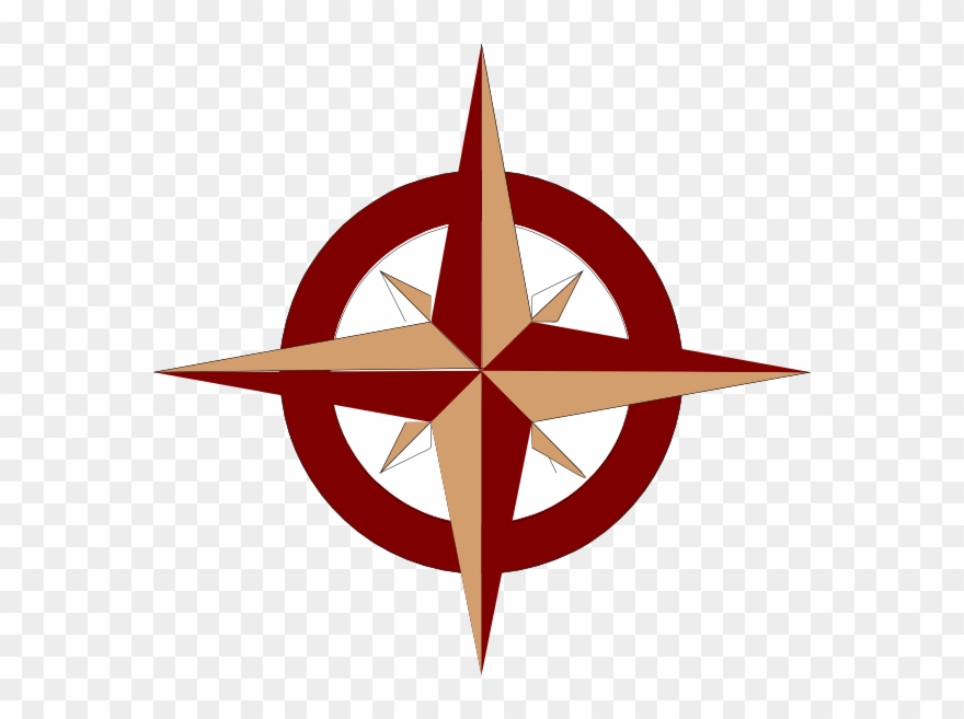 Banner Library Download Illustration Of Clipartmonk - Compass Rose Clip Art Public Domain - Png Download