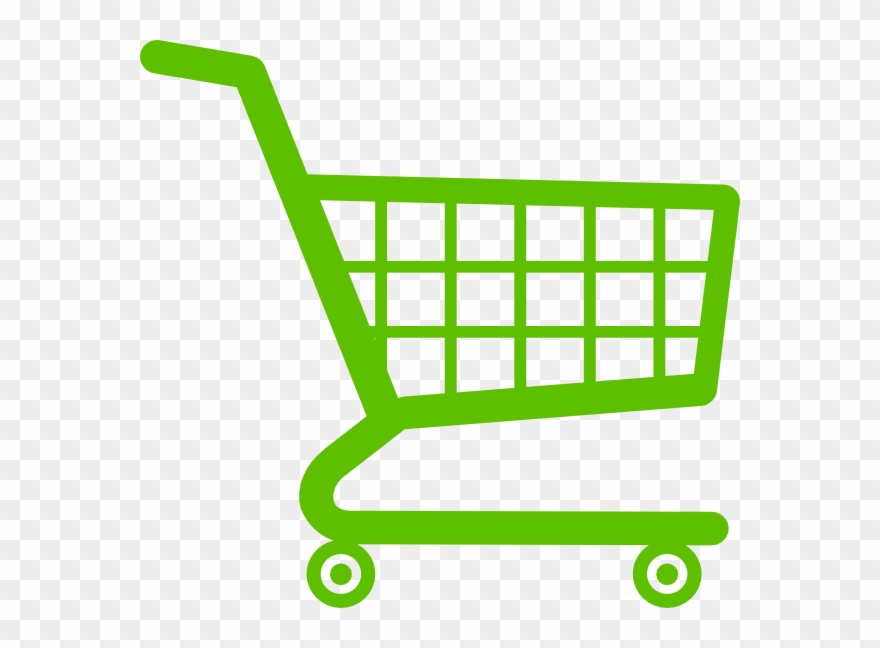 Cart Clip Art At Clker Com Vector - Shopping Cart Logo Green - Png Download