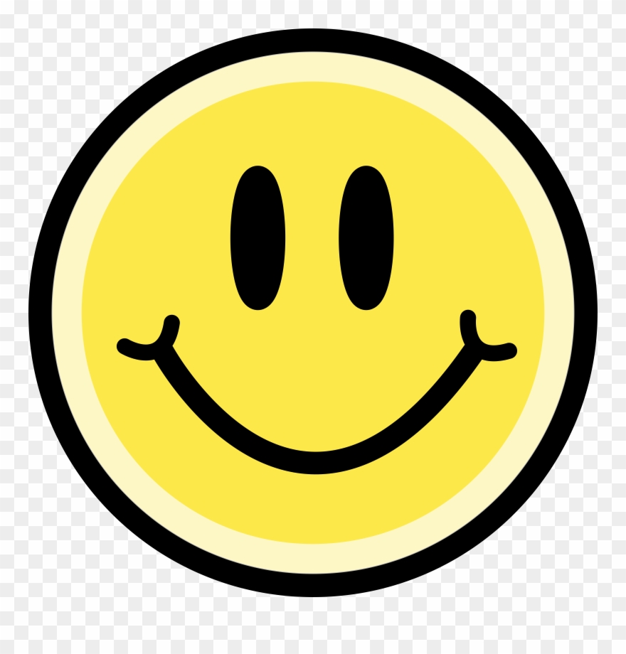 Clipart Yellow Big Image Png - Yellow Smiley Face Transparent