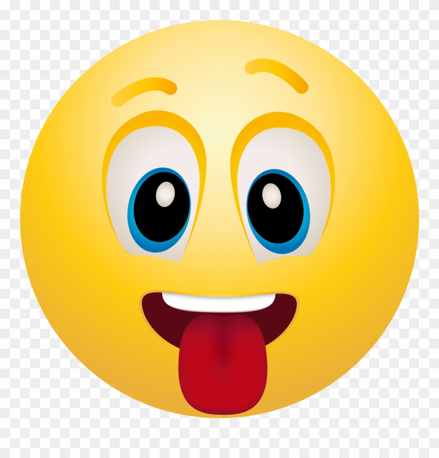 Tongue Out Emoticon Png Clip Art Transparent Png