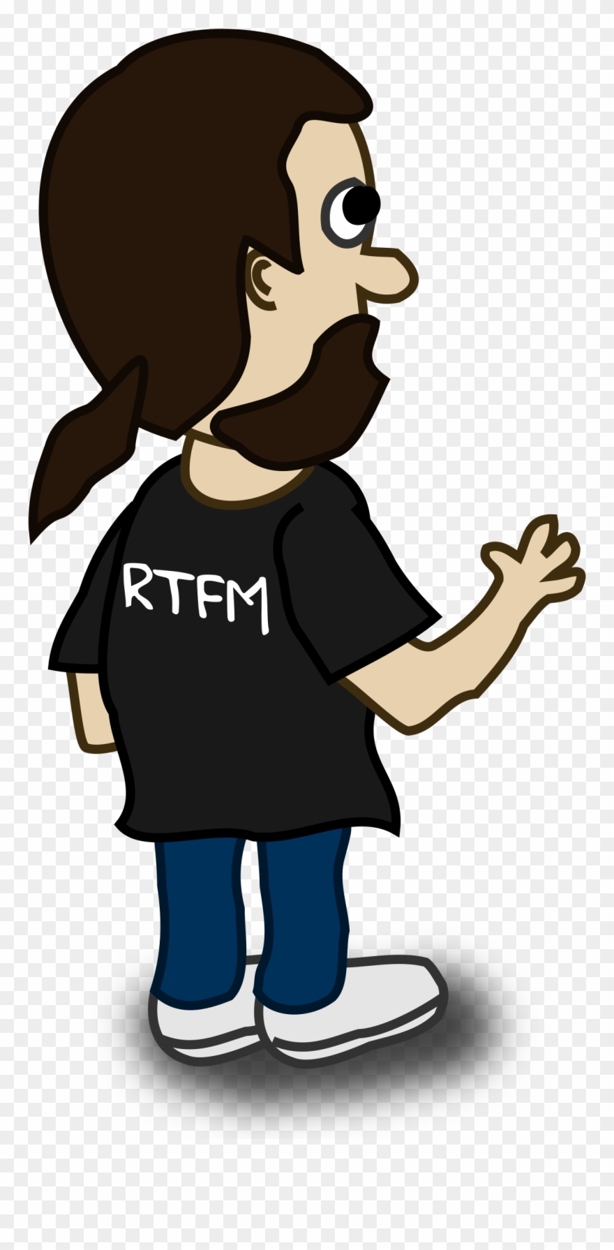 Cartoon Pictures Of Comic Characters Looking Away - Cartoon People Looking Away Clipart