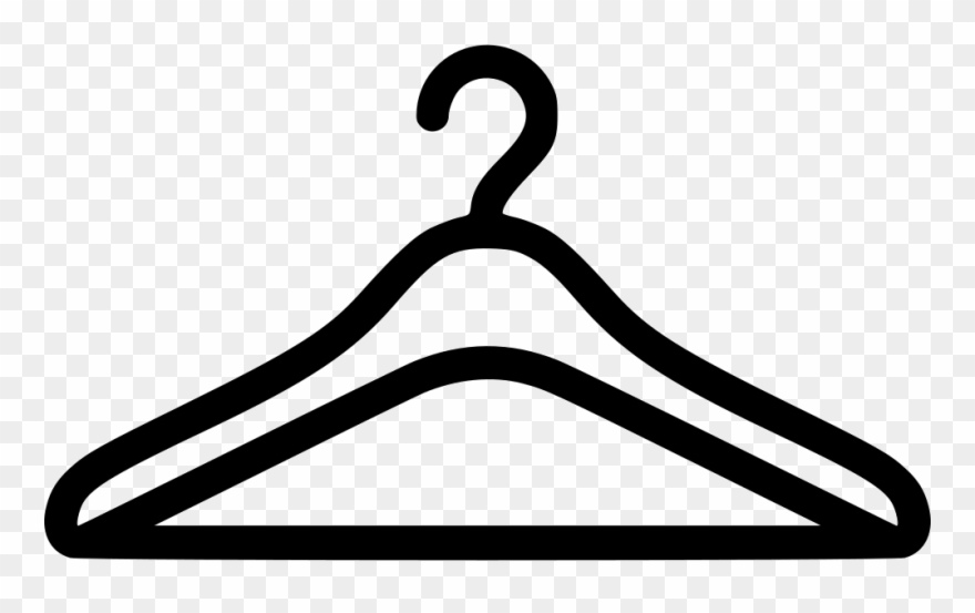 Hanger Fashion Wardrobe Svg Png Icon Free - Clothes Hanger Icon Transparent Clipart