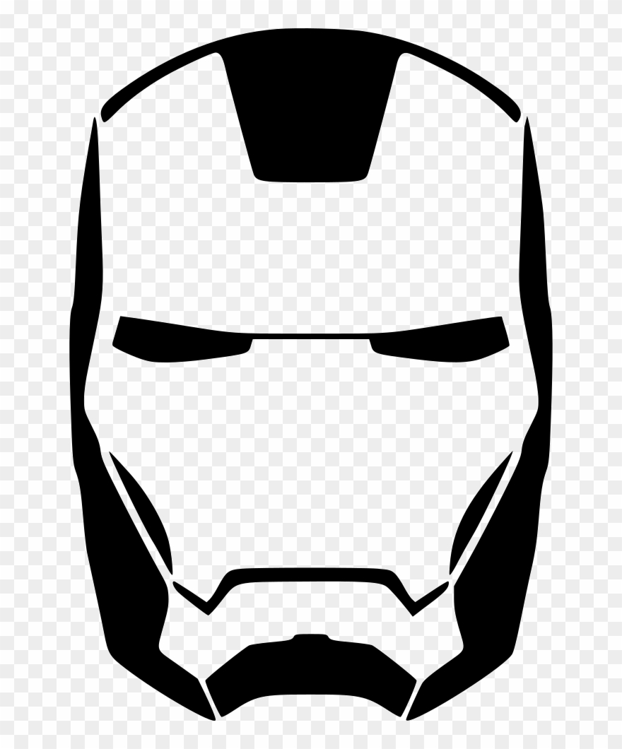 Iron Man Clipart Iron Element - Iron Man Silhouette Cameo - Png Download