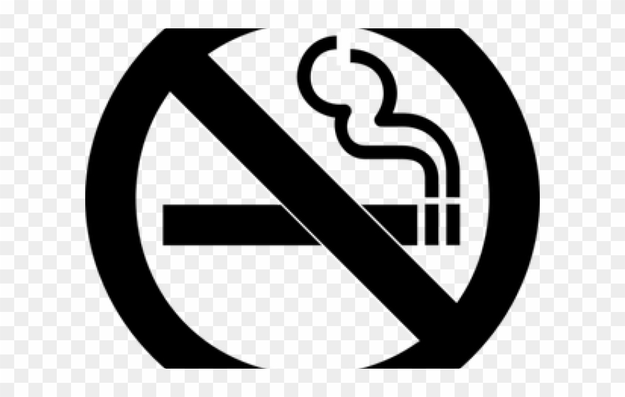 Shopping Clipart Symbol - No Smoking Sign Png Transparent Png