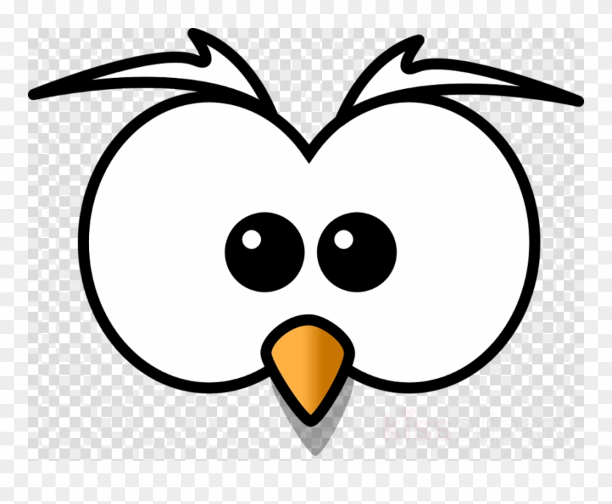 Cartoon Owl Face Clipart Owl Drawing Clip Art - Png Speech Balloons Transparent Png