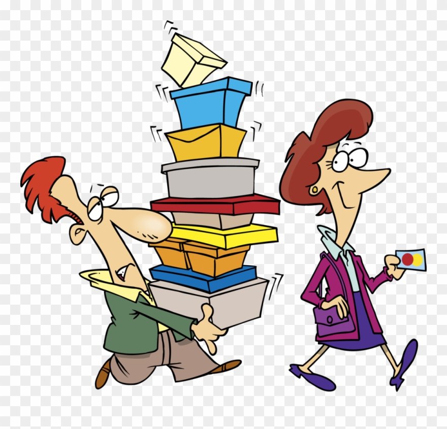 Going Shopping Clipart - Go Shopping - Png Download