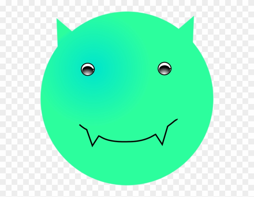 Smiley Face Clip Art N654 - Emoticon - Png Download