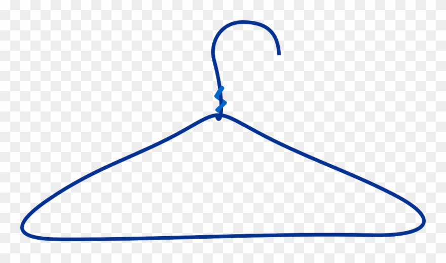 Never Again - Clothes Hanger Transparent Background Clipart