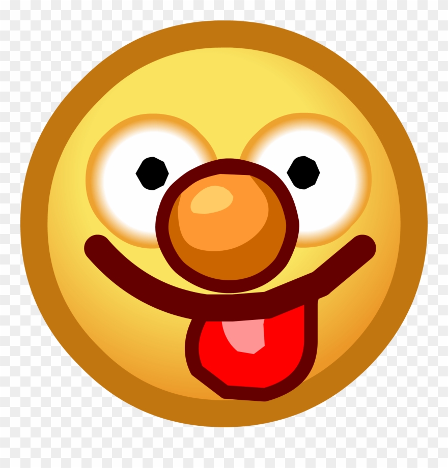 Picture Library Stock Free Tongue Face Emoticon - Club Penguin Emotes Clipart