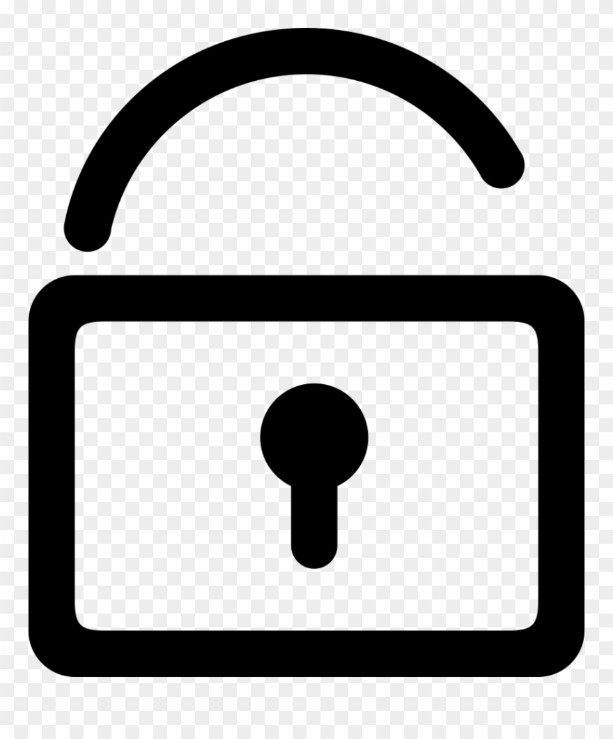 Png File - Free Lock Icon Png Clipart (#1000150) - PinClipart