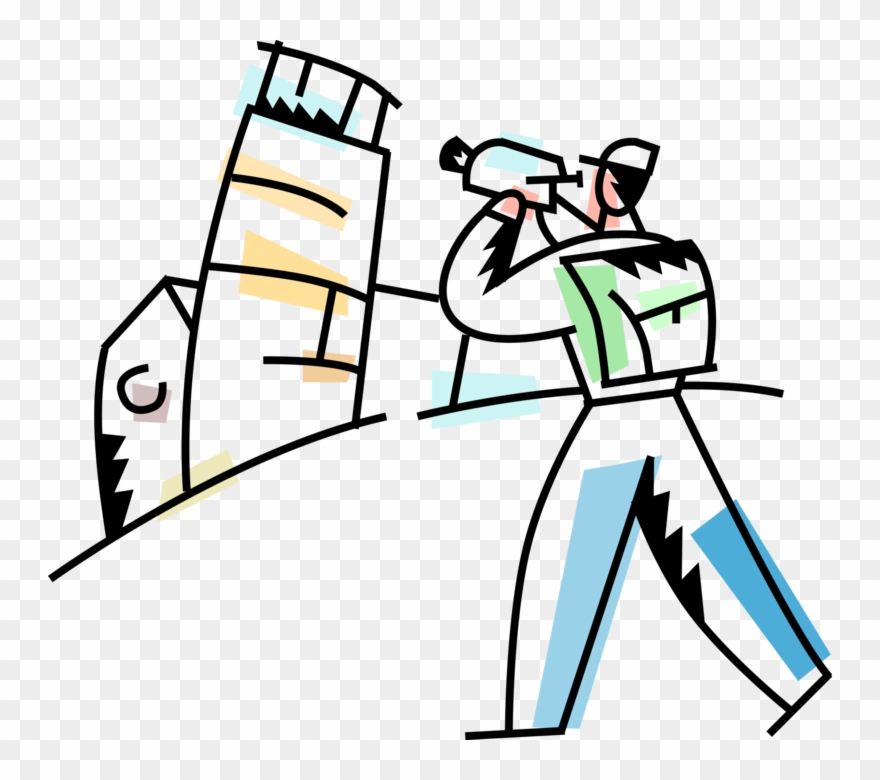 Vector Illustration Of Holiday And Vacation Tourist Clipart