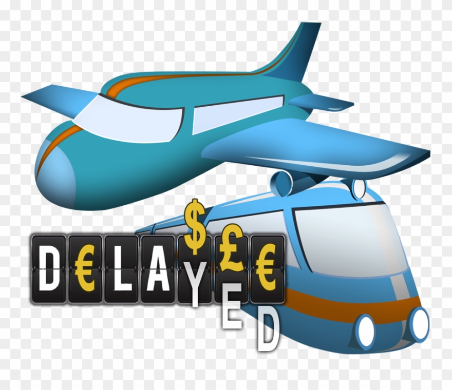 Get Paid When Delayed Flight Delay - Flight Clipart