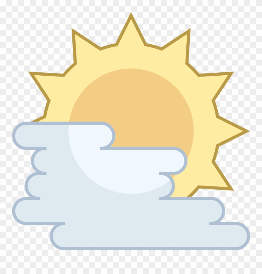It's A Logo To Describe Fog - Icon Clipart