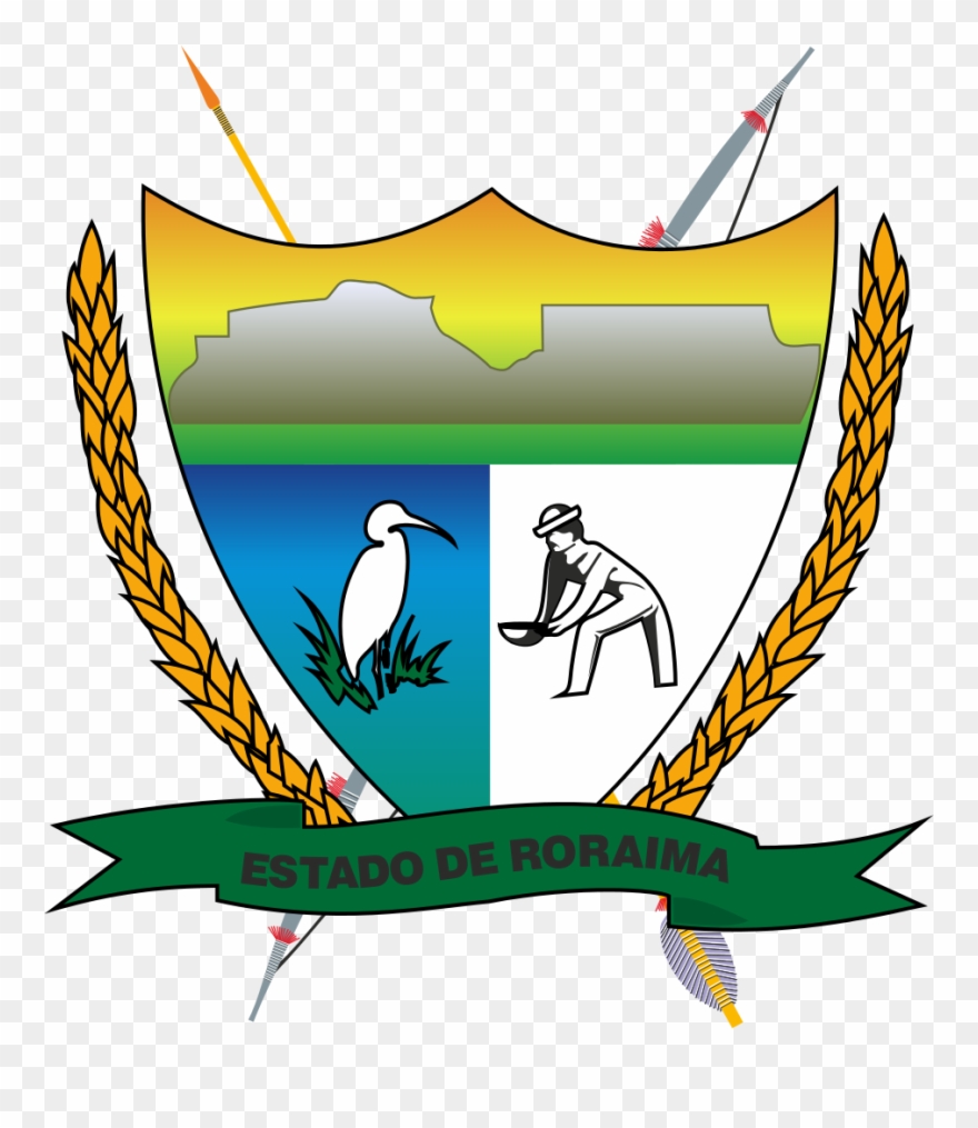 Brasão De Roraima - Simbolo Do Governo Do Estado De Roraima Clipart