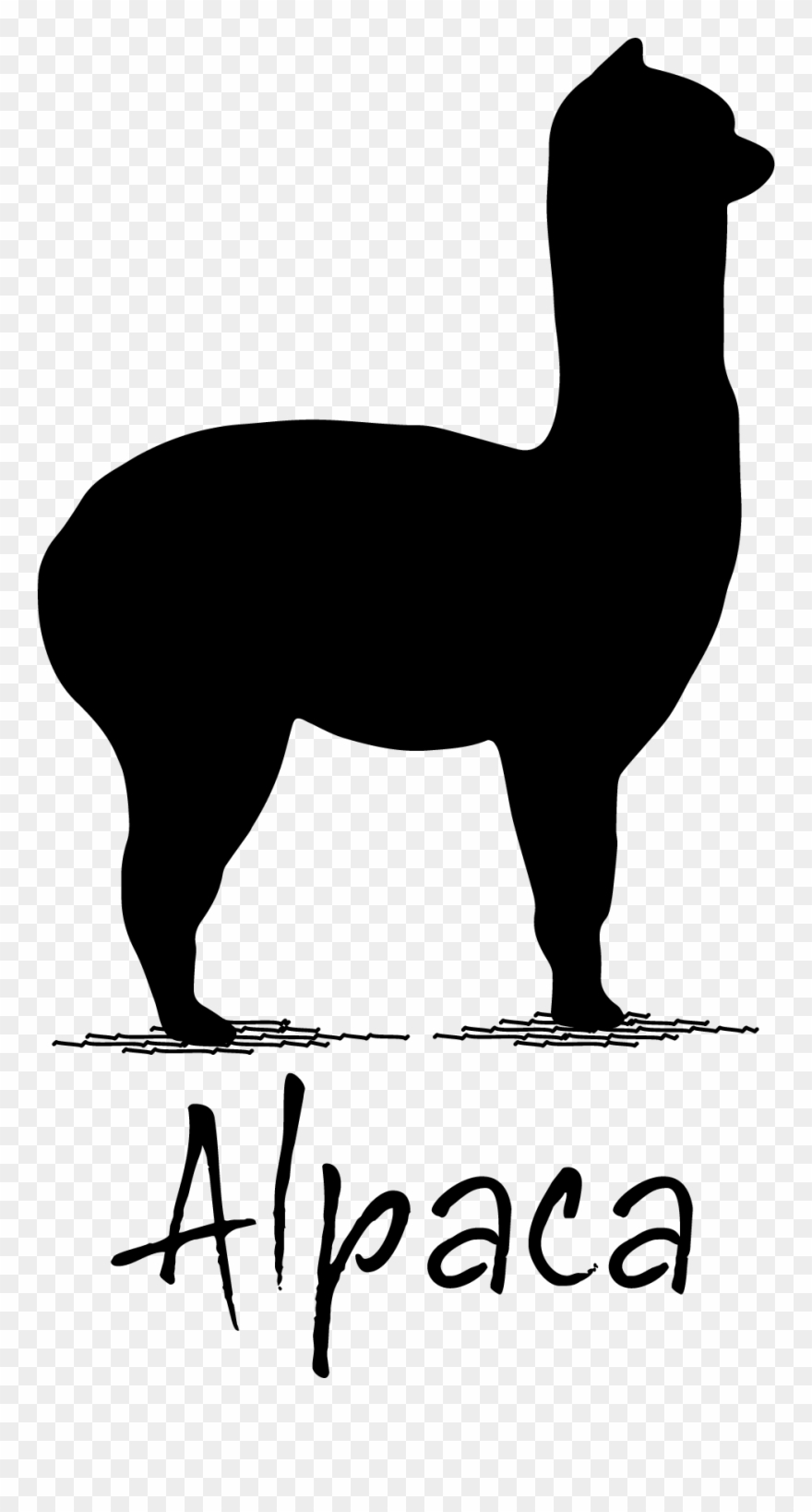Eat Black And White Clipart - Team Alpaca - Png Download
