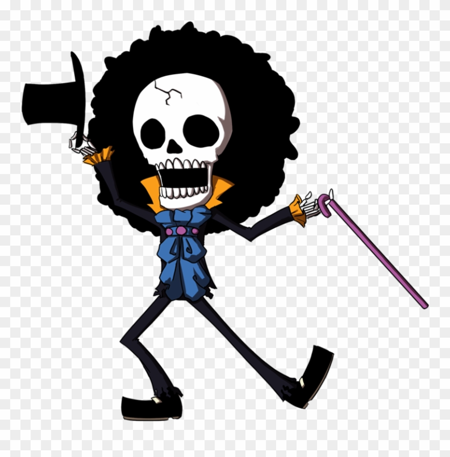Posted In Uncategorized - Brook One Piece Chibi Clipart