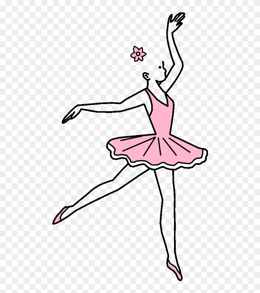 Or Dance Kids Birthday T Shirt Dainty - Dainty Ballerina Clipart